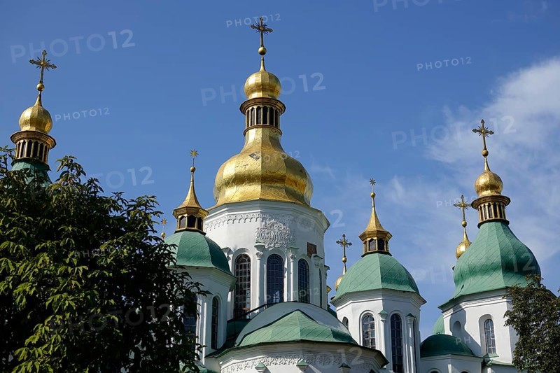 Golden Domes former Orthodox Church St. Sophia Cathedral