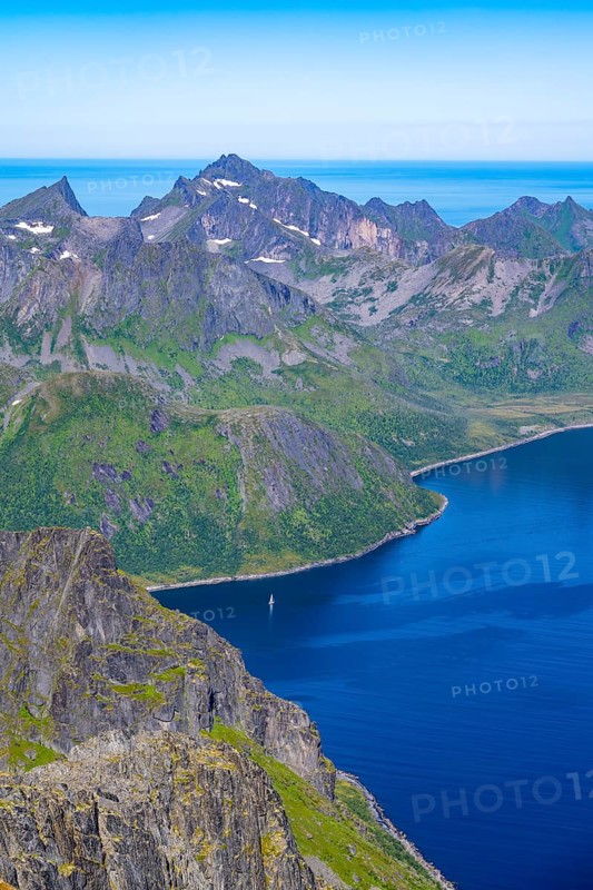 View from the top of Grytetippen