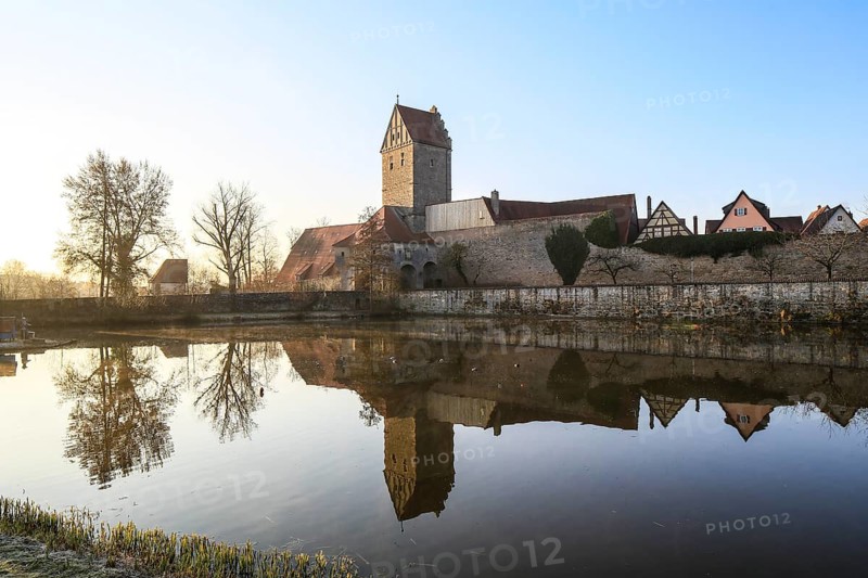 Rothenburg Pond and Rothenburg Gate