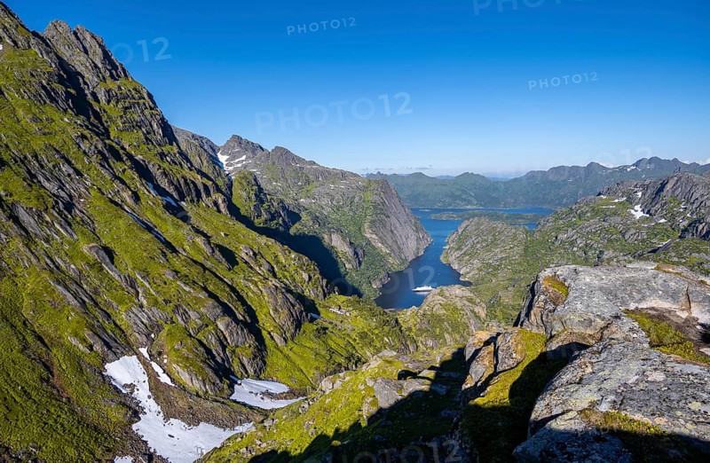 Mountains and sea