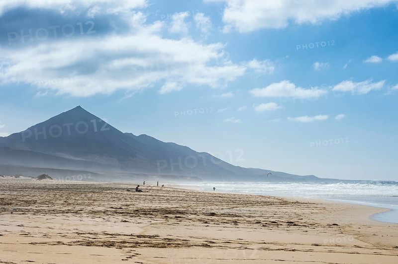 Remote Cofete beach