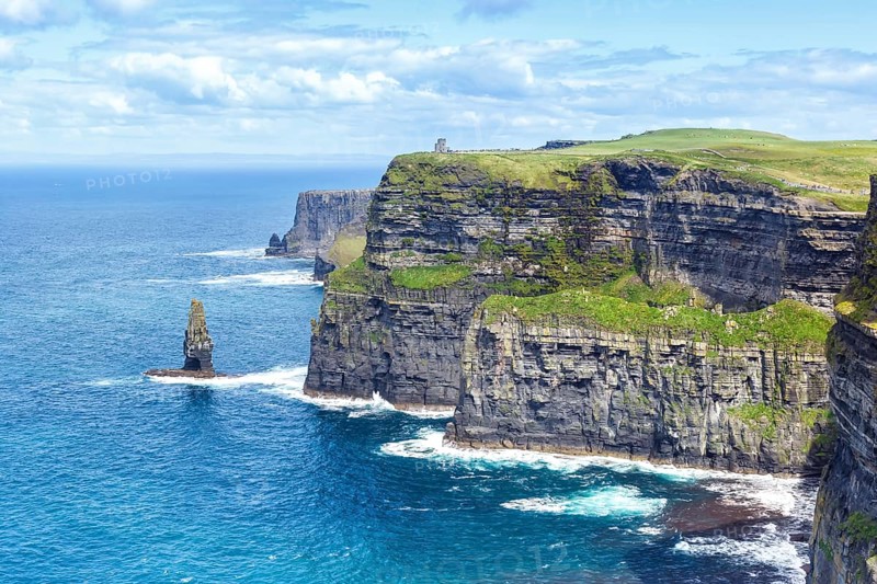 Cliffs of Moher cliffs travel sea nature ocean atlantic in ireland