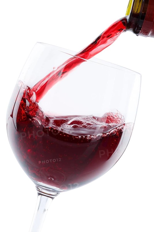 Wine pouring pouring from wine bottle red wine cut out cutout portrait