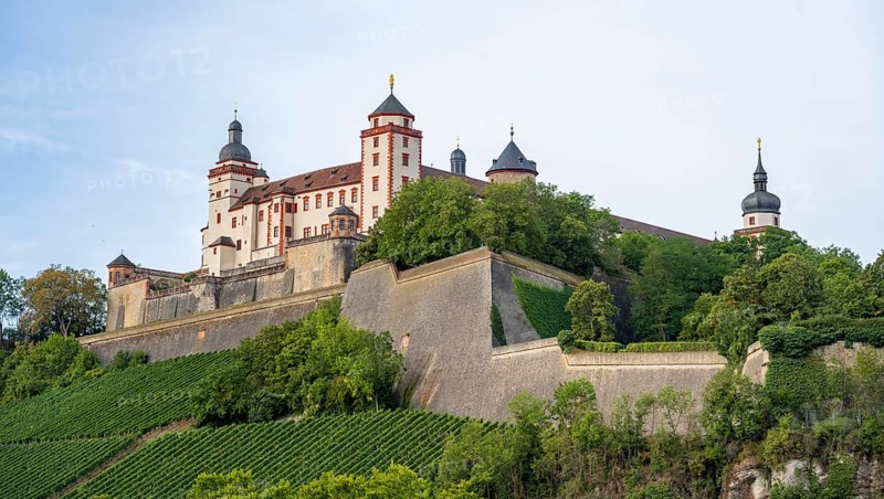 Marienberg Fortress on the hill