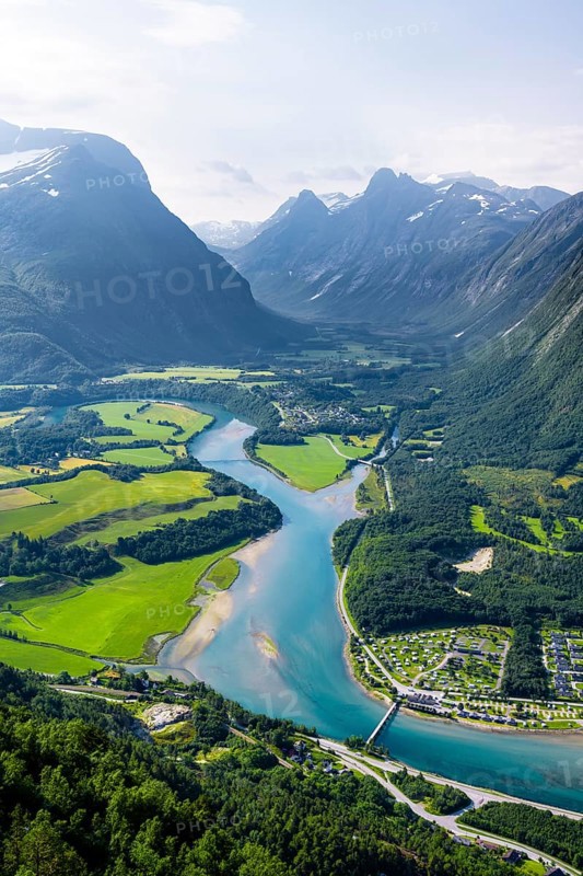 View from the hike Romsdalseggen