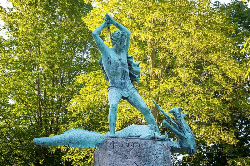 Bronze figure