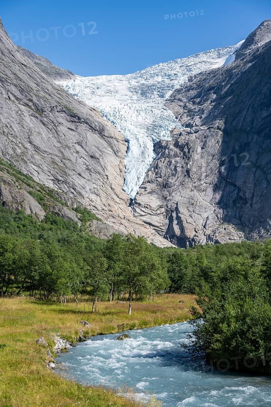 Briksdalselva River