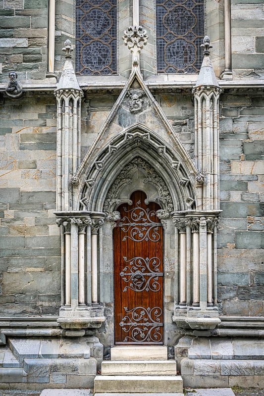 Side entrance