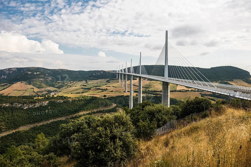 Motorway bridge over the Tarn