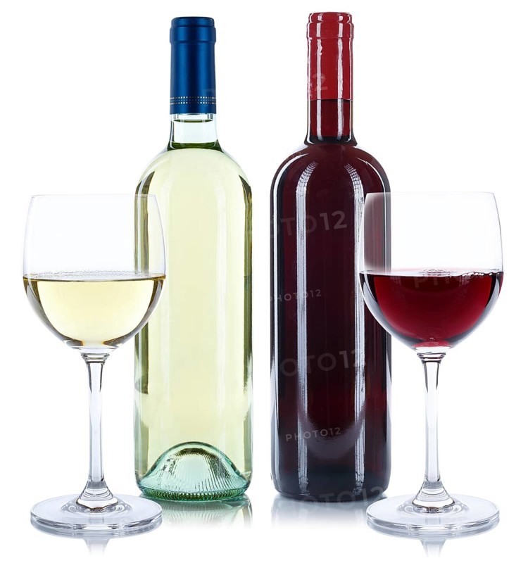 Wine bottles glass wine bottles wine glass red wine white wine square exempted exempt isolated