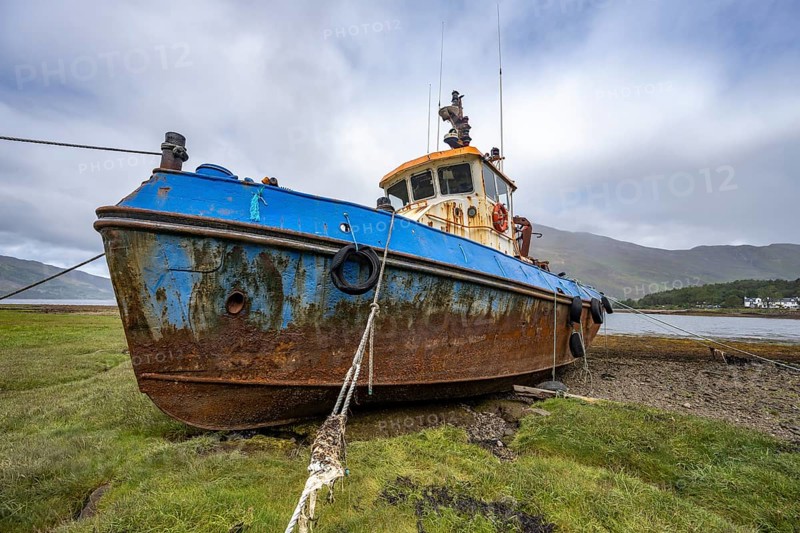 Verrostetes Schiffs Wrack