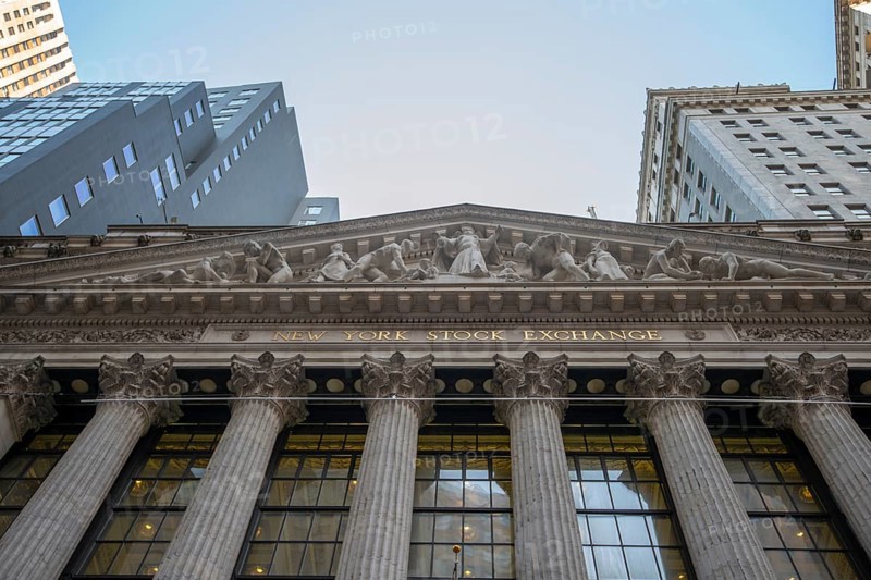 Gebaeude der New Yorker Boerse