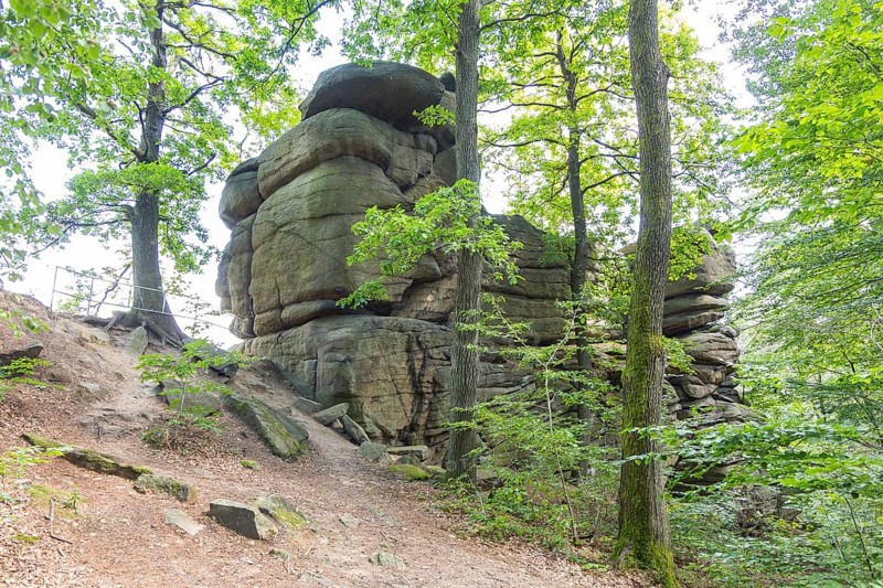 Rock formation Kaffeekrug