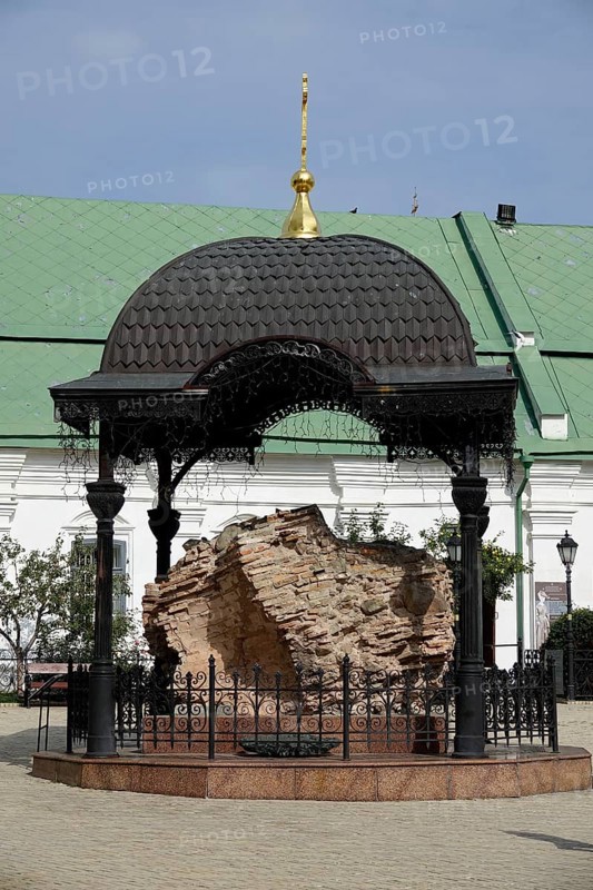 Rubble of the original Cathedral of the Assumption of the Virgin Mary