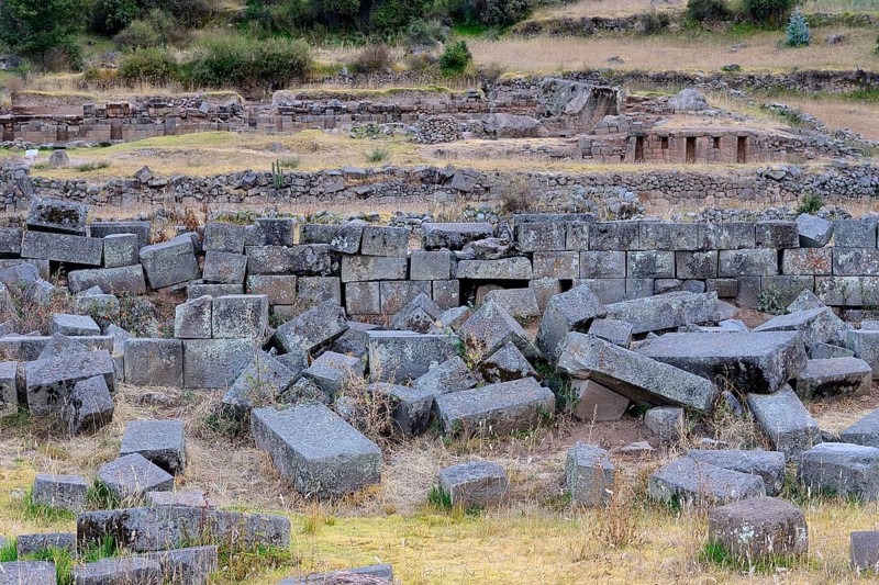 Inca ruins of Inti Watana