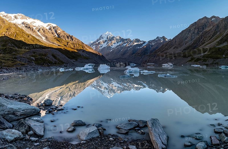 Mount Cook in morning light