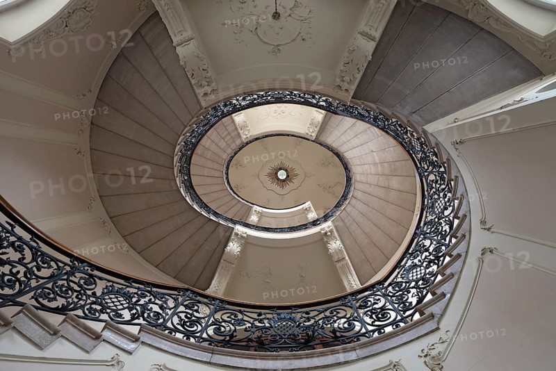 Staircase of the former private villa Kohn
