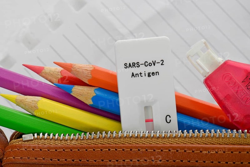 Symbolic image compulsory testing at schools