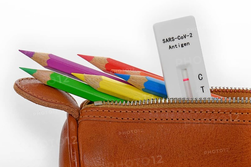 Symbolic image compulsory testing at schools