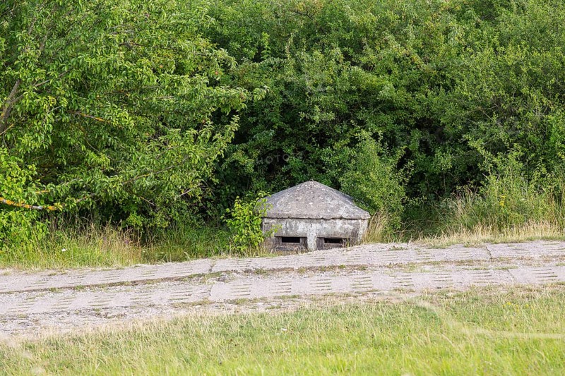 Former GDR border fortification at the inner-German border