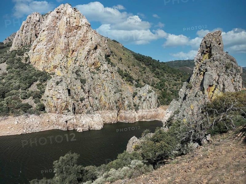 Monfrague National Park with the Tagus River