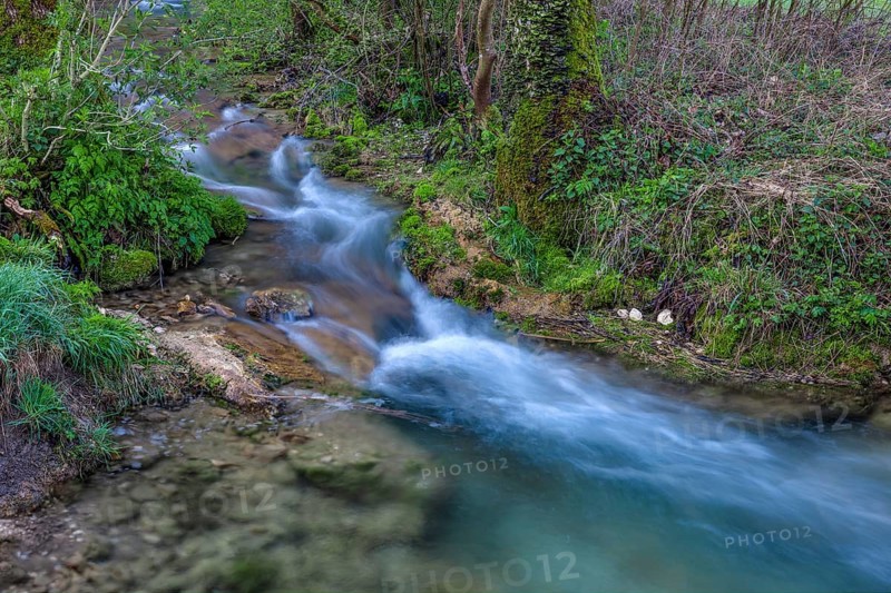 Urach waterfall - Bruehlbach stream