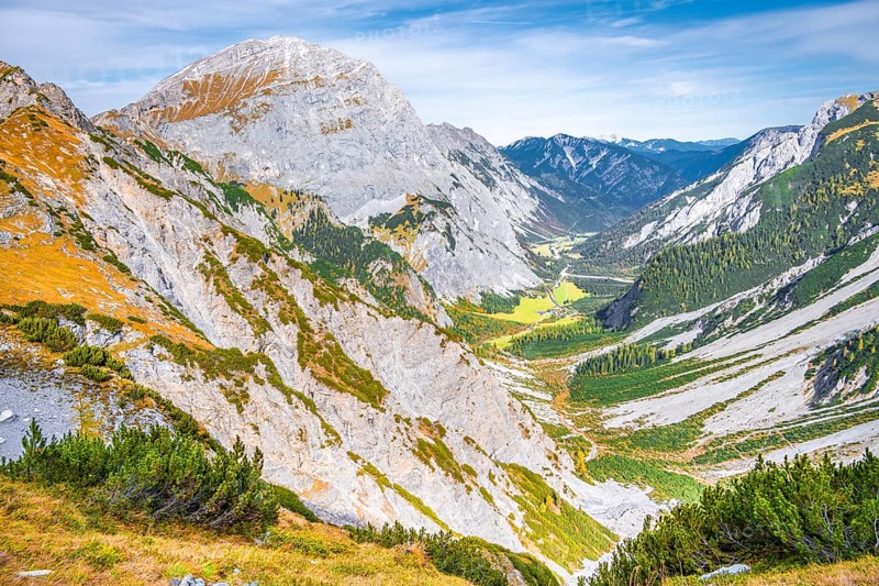 Falzthurnthal in autumn