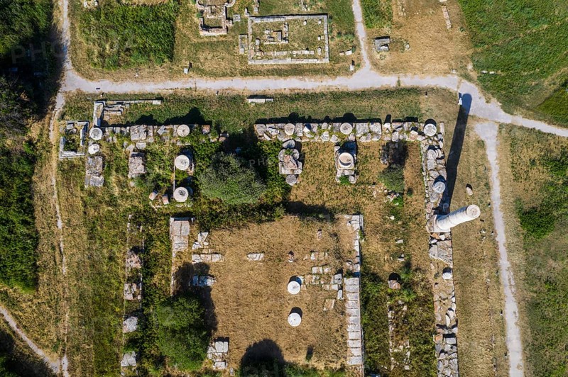 Aerial of the Unesco world heritage site
