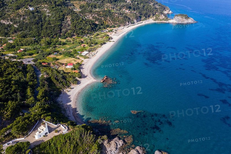 Little church on top o Potami beach