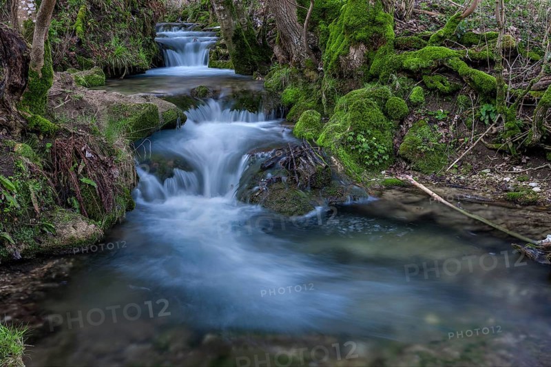 Urach waterfall - Bruehlbach stream