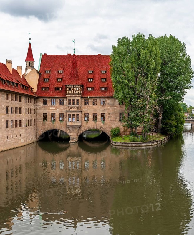 Houses on the Pegnitz