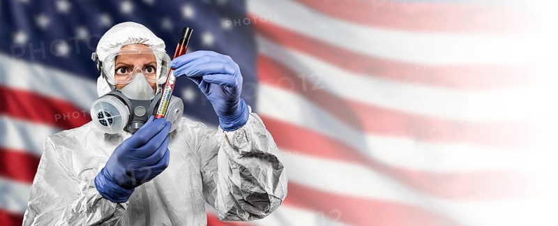 Doctor or Nurse Wearing Medical Personal Protective Equipment