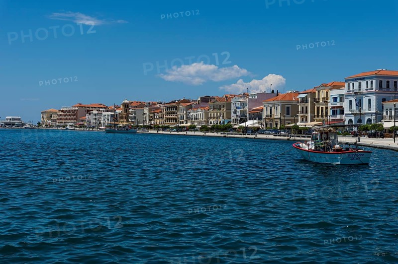 Beach promenade of Samos town