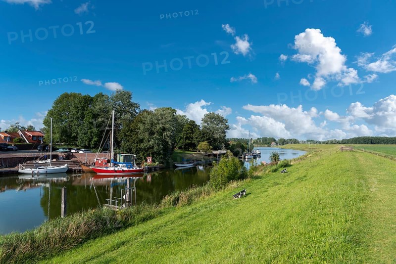 Landscape at the Hooksieler Binnentiel