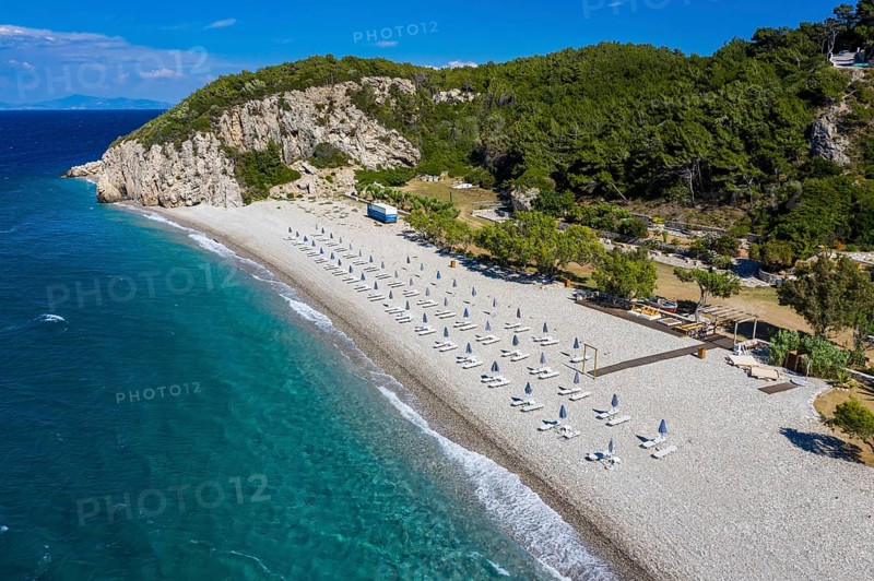 Aerial of Tsambou Beach