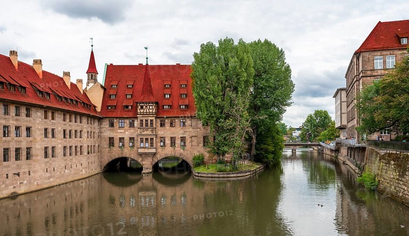 Houses on the Pegnitz