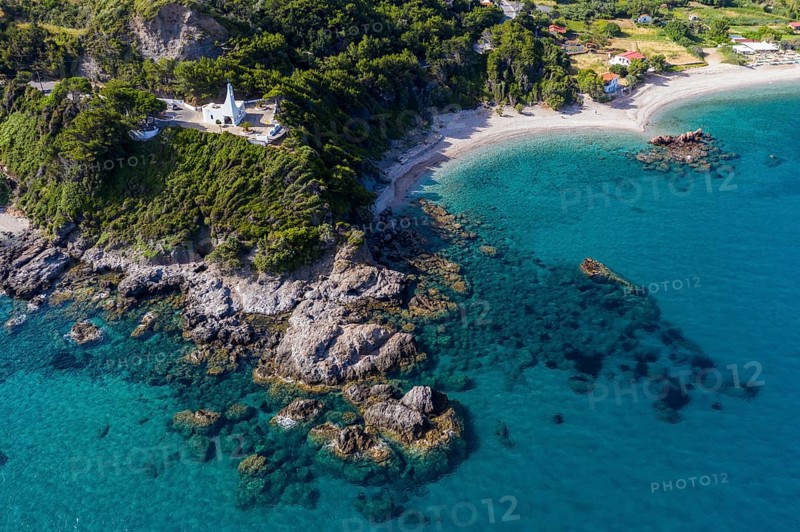 Little church on top o Potami beach