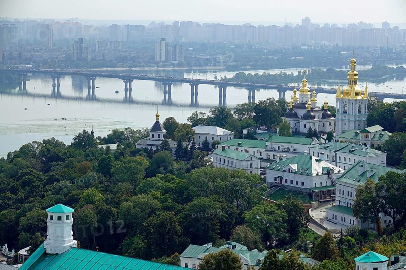 View of the Lower Lavra Monastery Complex