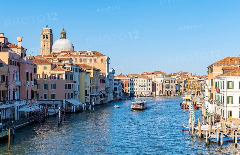 Boats on the Grand Canal