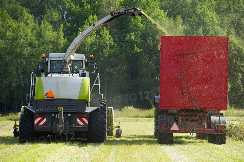 Claas Jaguar 850 forage harvester