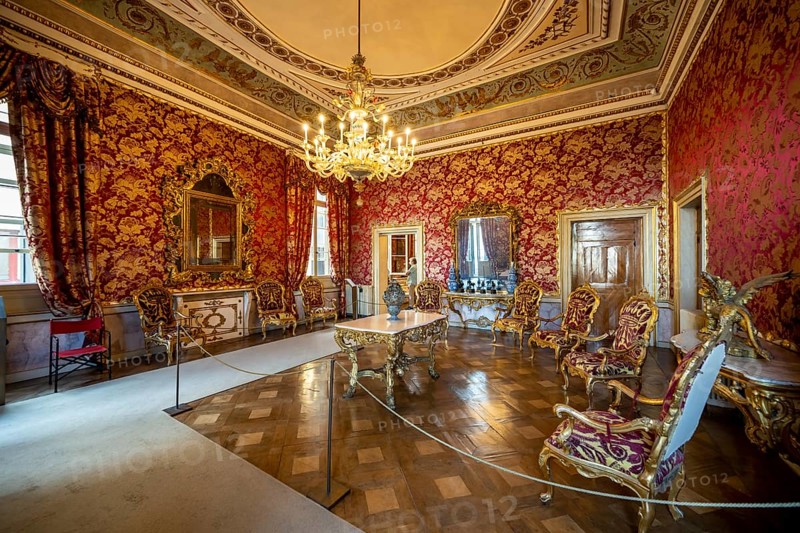 Historical living room of a Venetian palace