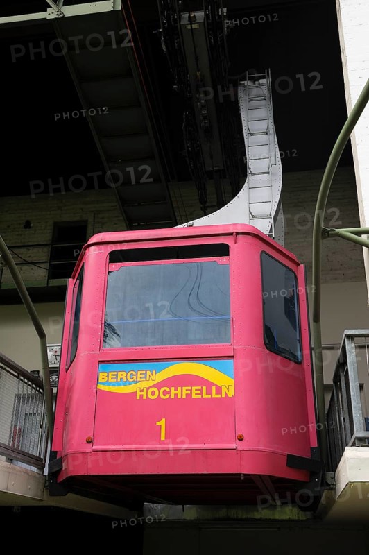 Gondola of the Hochfellnbahn