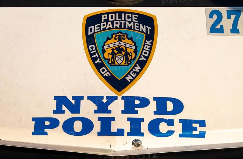 Label on Police car