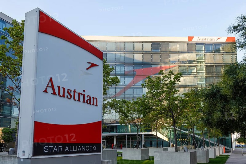 AUA Austrian Airlines Headquarters at Vienna Airport