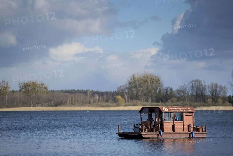Houseboat on the Woblitzsee