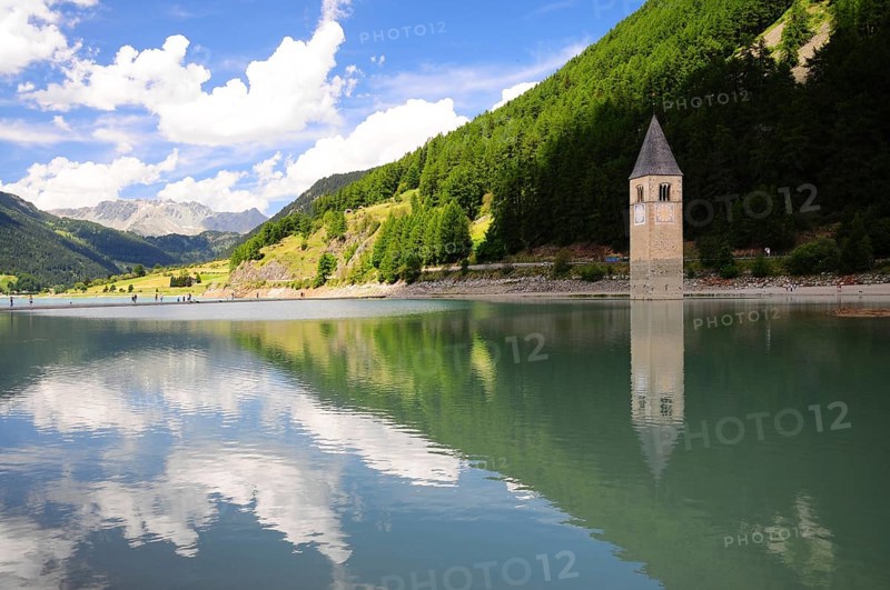Former church of the municipality of Reschen am See