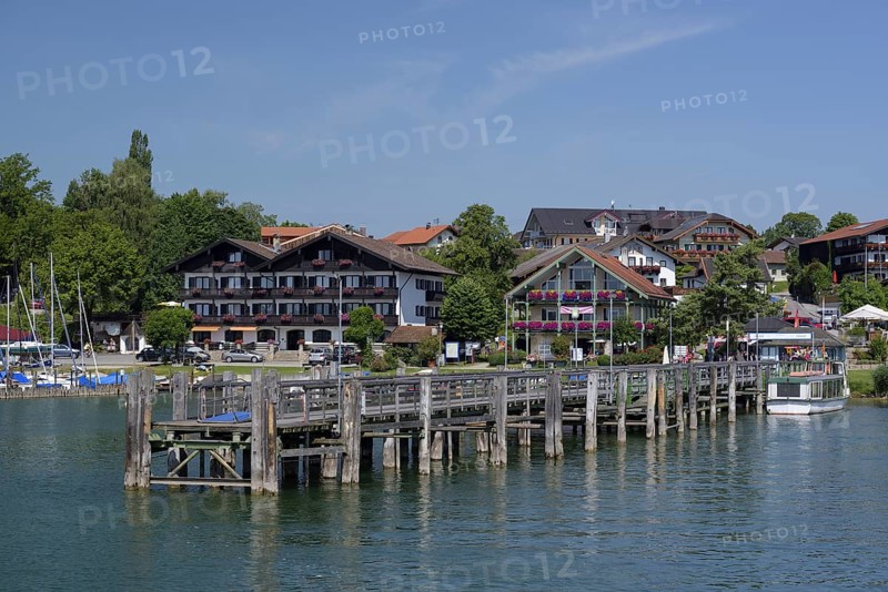 View of Gstadt from the boat