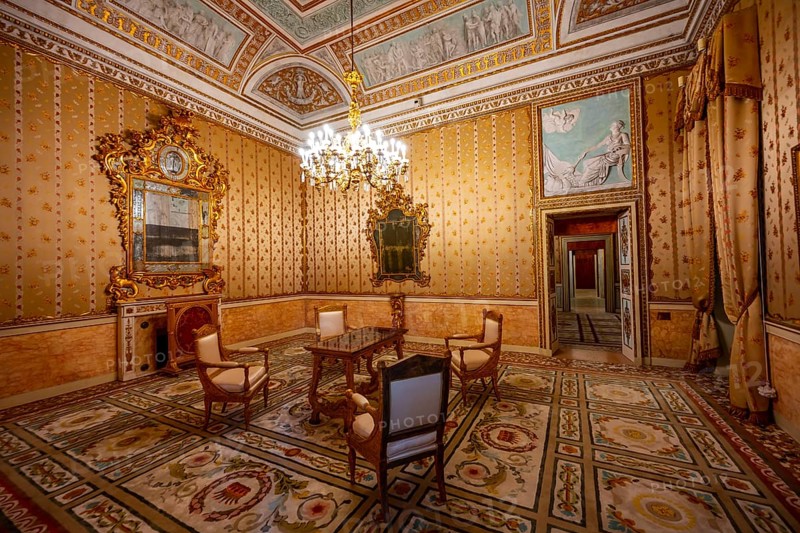 Historical furnishing of a Venetian palace