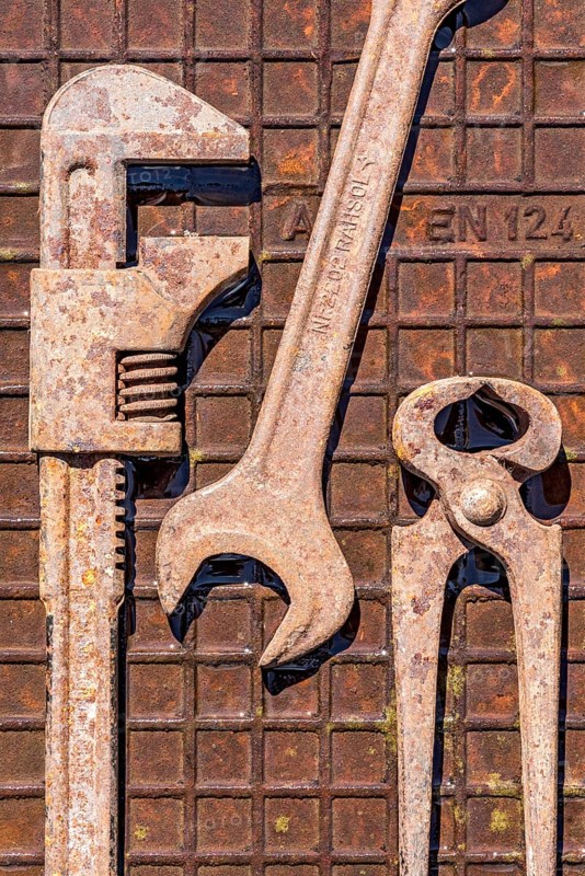 Old wrench