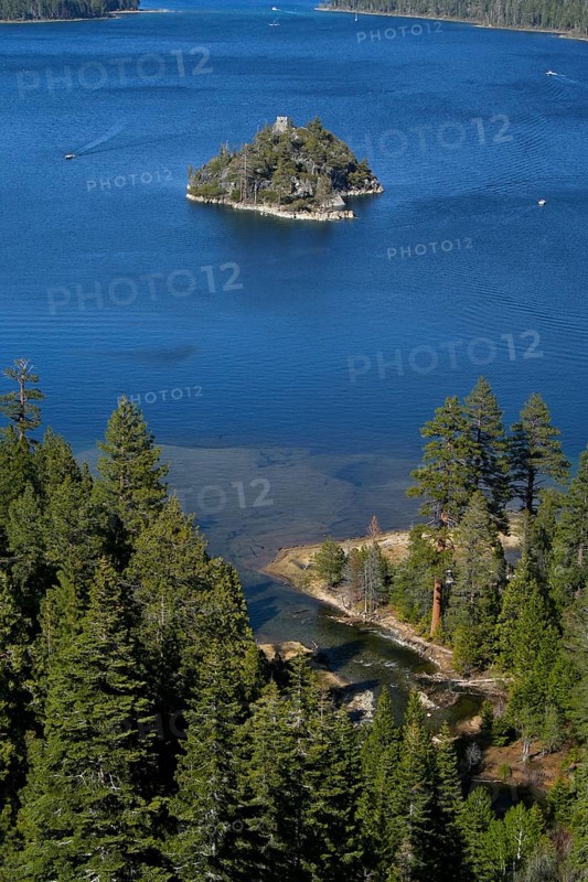 This is beautiful emerald bay in lake tahoe
